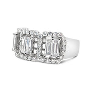 White Gold Diamond Fashion Ring