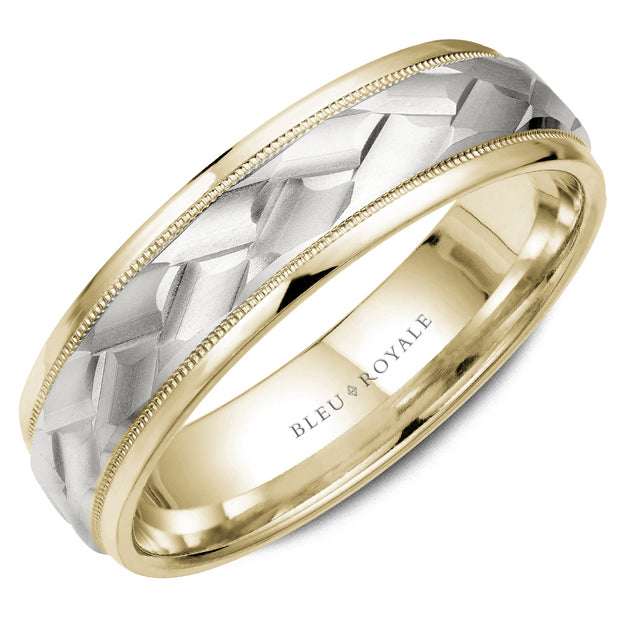 Bleu Royale "Legacy" Men's Wedding Band