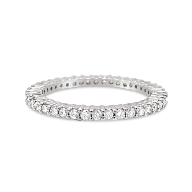 White Gold Diamond Eternity Band