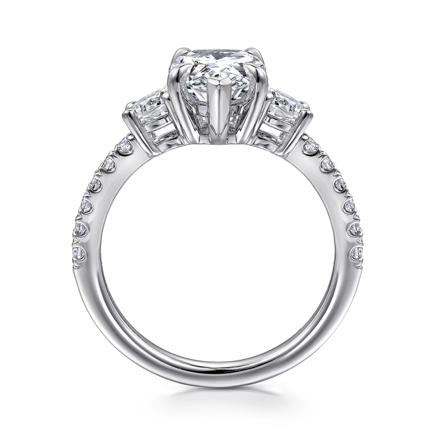 GABRIEL & CO "Classic" Engagement Ring