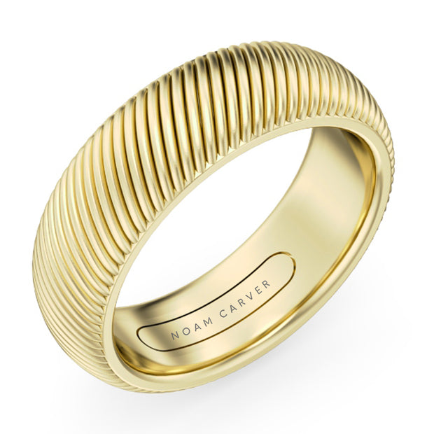 Noam Carver Men's "Bridal" Wedding Band