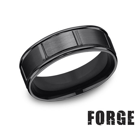 Benchmark Titanium Men's Wedding Band