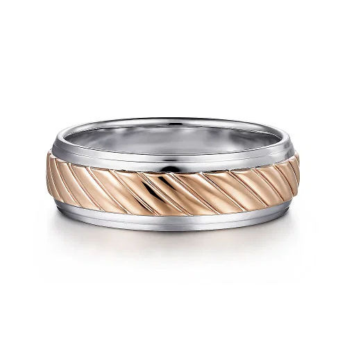 GABRIEL & CO "Signature" Men's Wedding Band