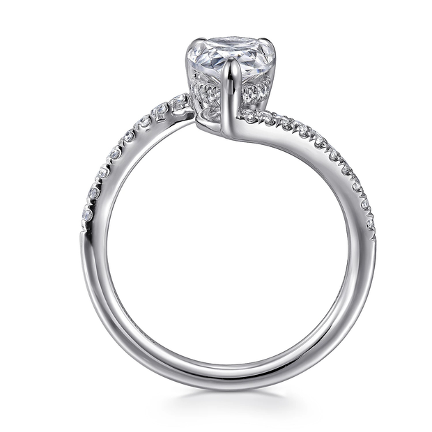 GABRIEL & CO "Contemporary" Engagement Ring