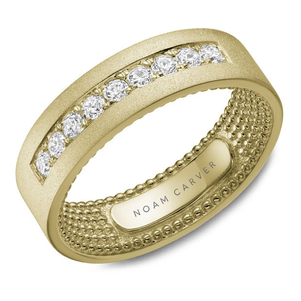 Noam Carver Men's "Bridal" Wedding Band