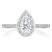 Tacori "Coastal Crescent" Engagement Ring