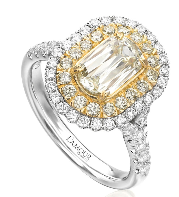 Christopher L'Amour "Mia" Halo Ring