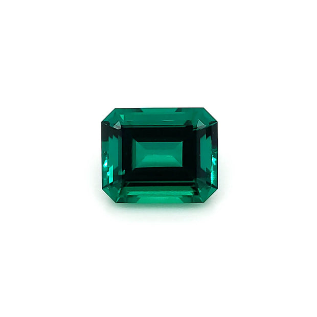 Chatham Lab Grown Loose Green Emerald Cut Emerald