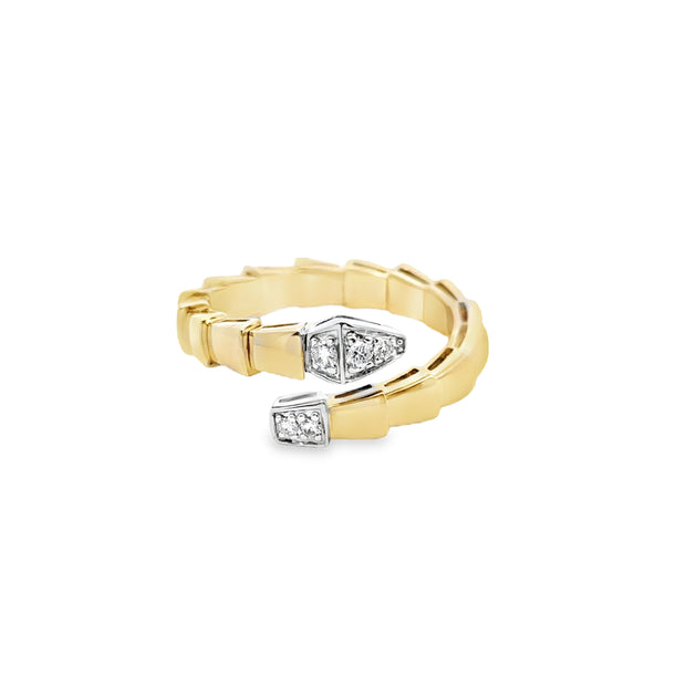 Yellow Gold Diamond Fashion Ring