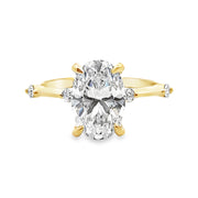 GABRIEL & CO "Contemporary" Engagement Ring