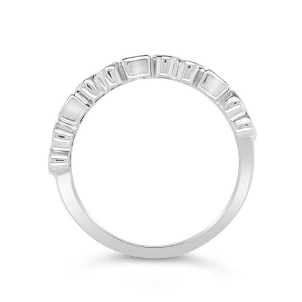 White Gold Diamond Wedding Band