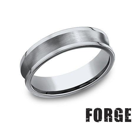 Benchmark Titanium Men's Wedding Band