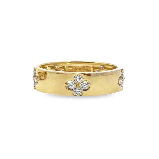 Yellow Gold Diamond Fashion Band