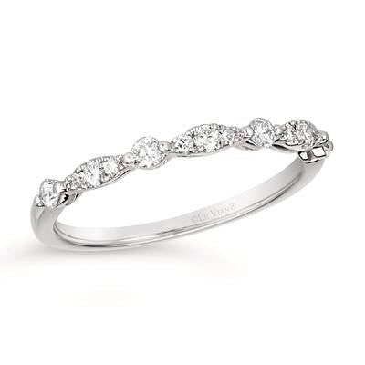 LeVian Platinum Diamond Stackable Band