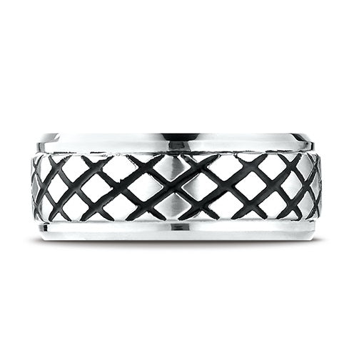 Benchmark Cobalt Men's Wedding Band