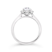 Forevermark White Gold Diamond Halo Engagement Ring