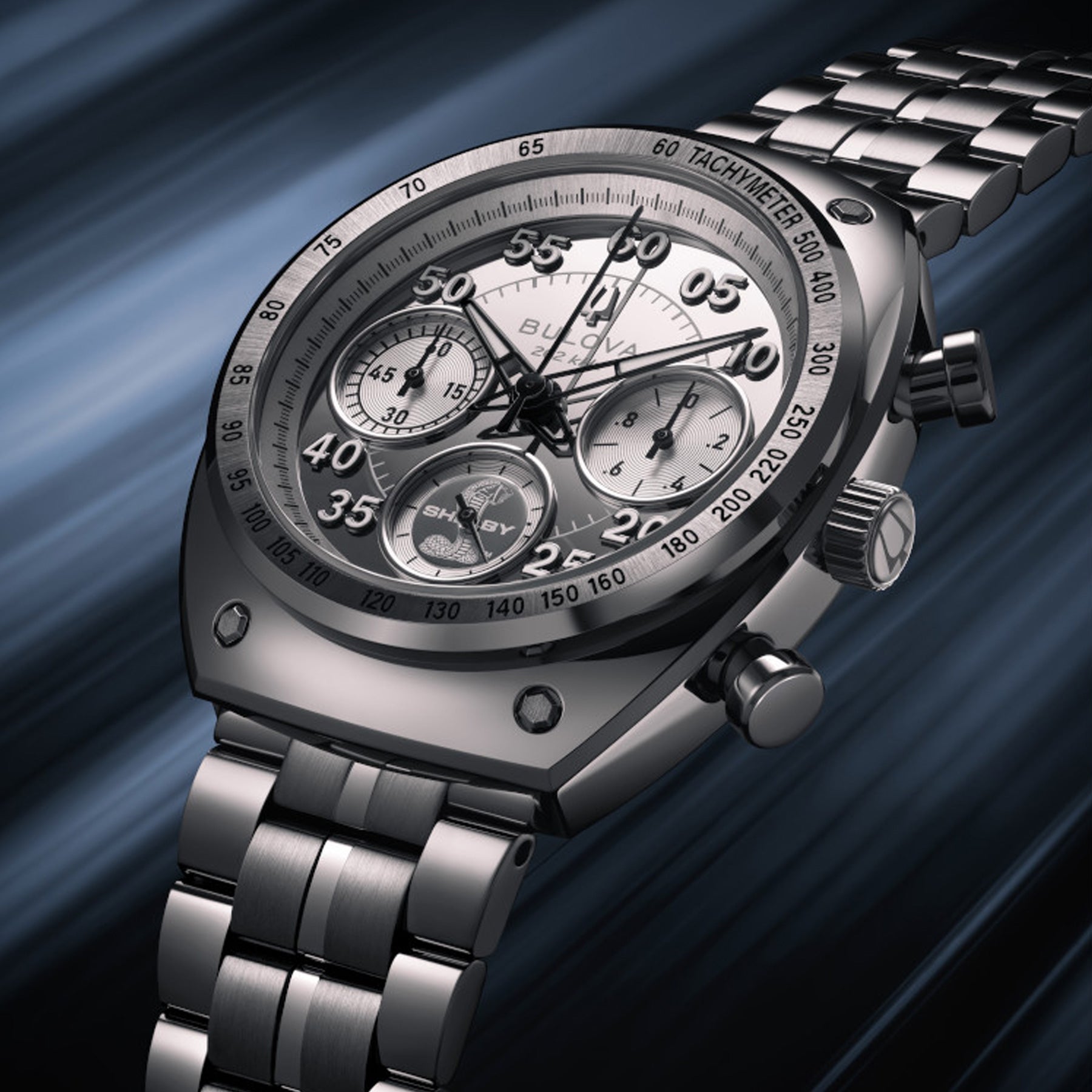 BULOVA - Shelby Racer Chronograph - 50th Anniversary Aluminum Edition Daytona Coupe - Limited Edition