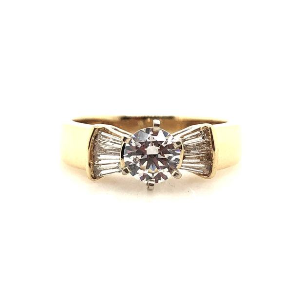 Yellow Gold Diamond Engagement Ring