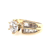 Yellow Gold Diamond Engagement Ring