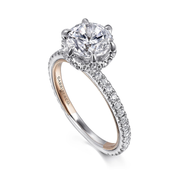 GABRIEL & CO "Victorian" Engagement Ring