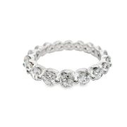 IMAGINE Lab Grown White Gold Diamond Eternity Band