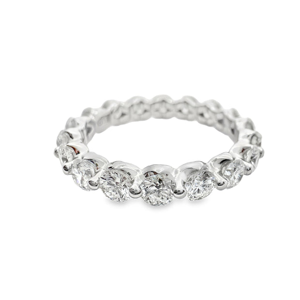 IMAGINE Lab Grown White Gold Diamond Eternity Band
