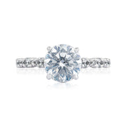 Tacori "Petite Crescent" Engagement Ring