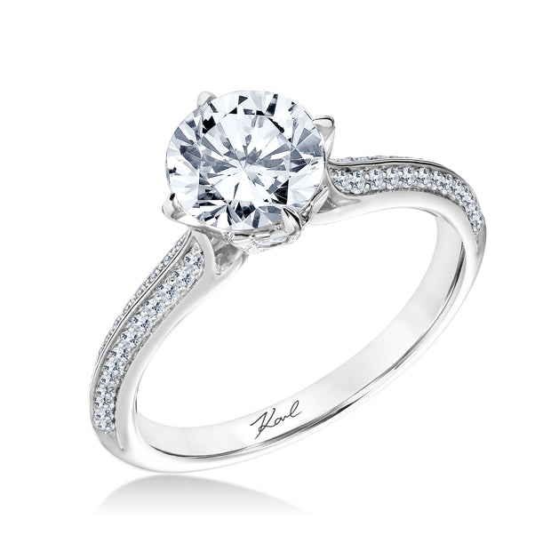 Karl Lagerfeld Diamond Engagement Ring