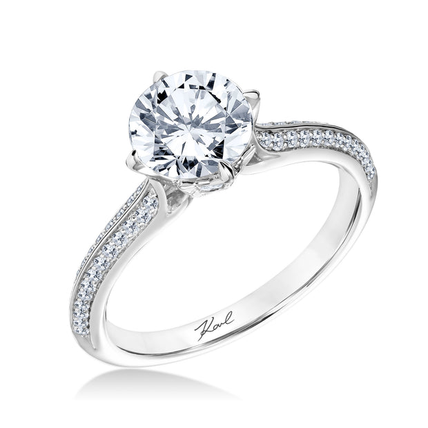 Karl Lagerfeld Diamond Engagement Ring