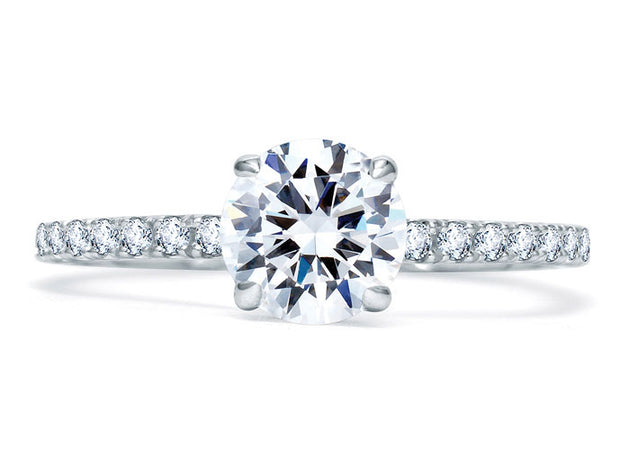 A. JAFFE Diamond Engagement Ring