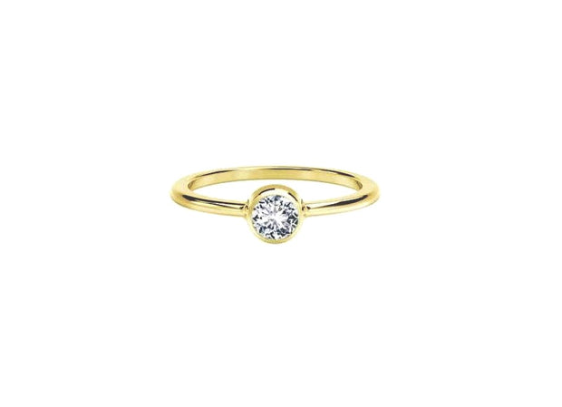 Forevermark Yelow Gold "Tribute" Diamond Fashion Ring
