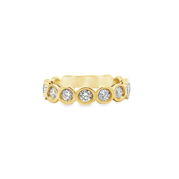 Yellow Gold Diamond Wedding Band