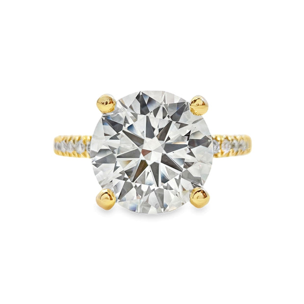 Lab Grown Yellow Gold Diamond IMAGINE Engagement Rings – Padis Jewelry