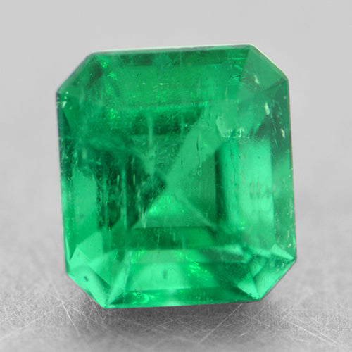 Loose Green Emerald Cut Emerald
