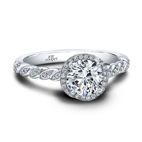Jeff Cooper "Luna" Engagement Ring