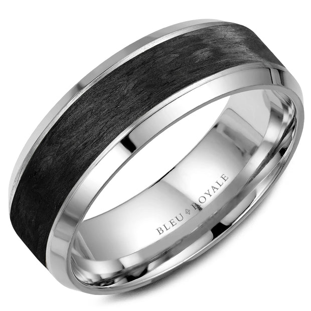 Bleu Royale "Distinct" Men's Wedding Band