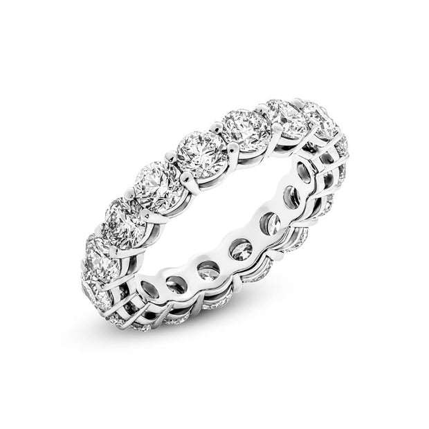 Lab Grown Platinum Diamond Eternity Band
