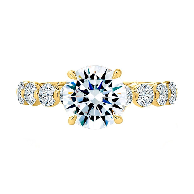 A. JAFFE Diamond Engagement Ring