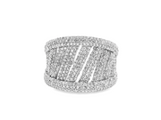 White Gold Diamond Fashion Band