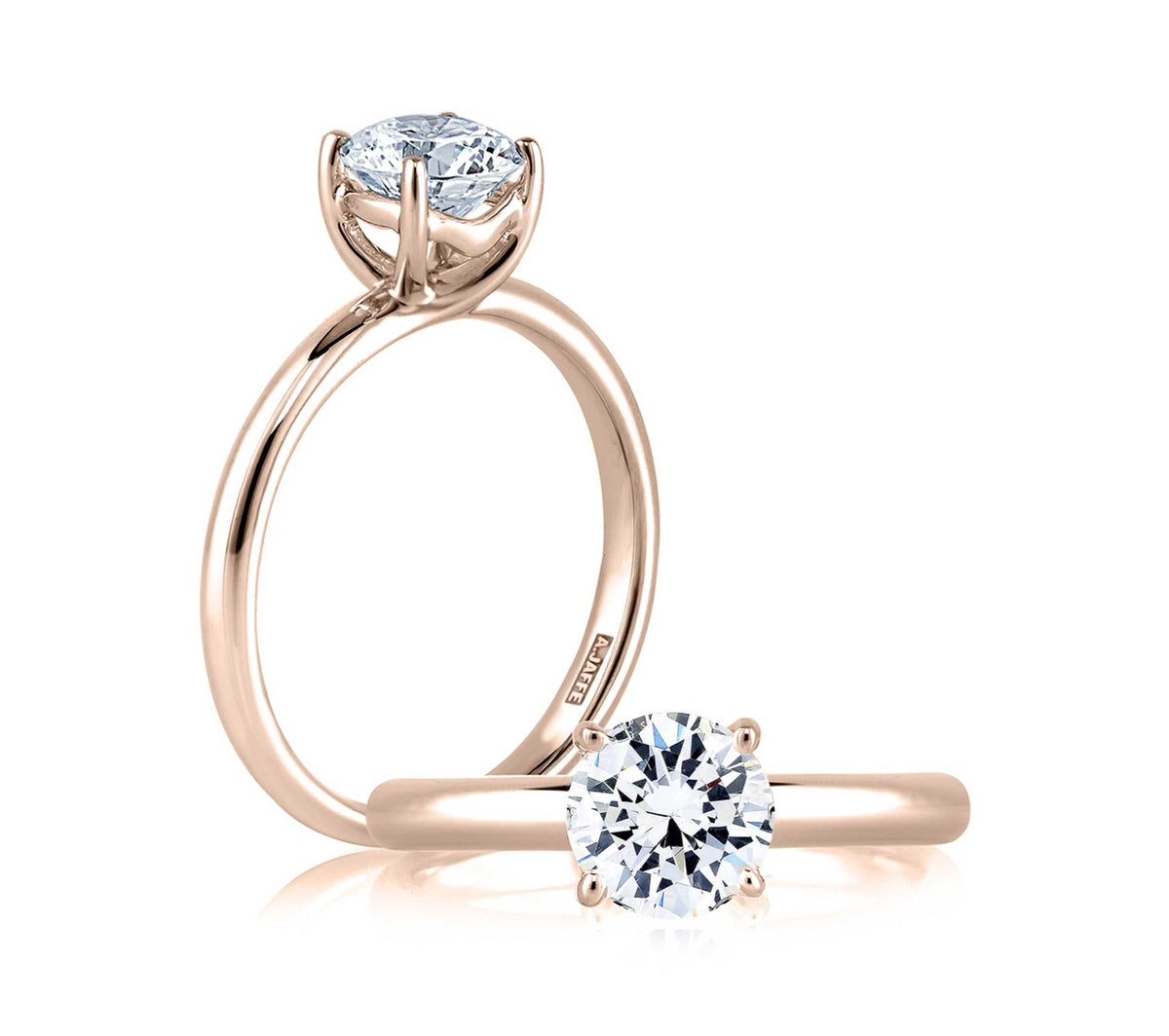 A. JAFFE Solitaire Engagement Ring