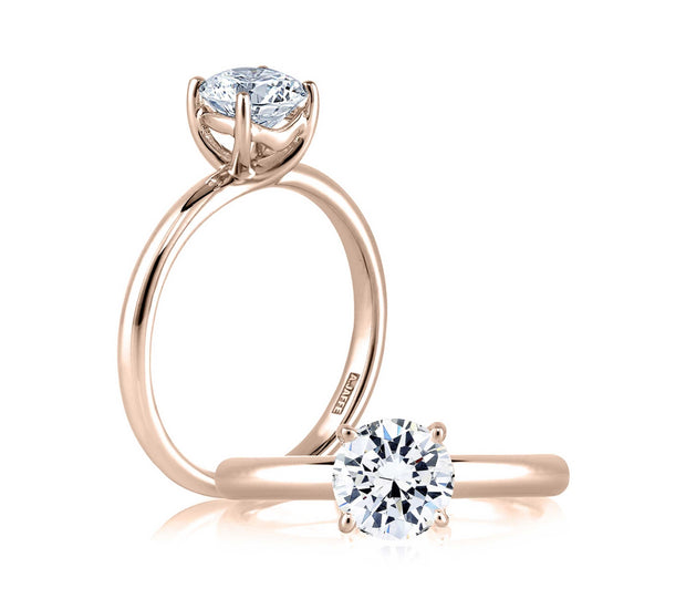 A. JAFFE Solitaire Engagement Ring