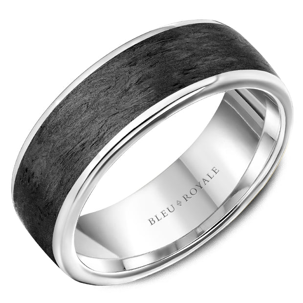 Bleu Royale "Distinct" Men's Wedding Band