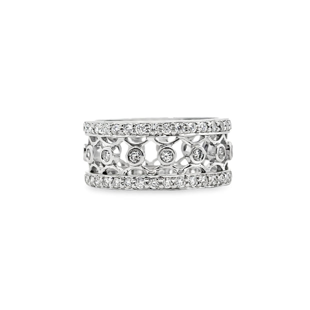 White Gold Diamond Eternity Band