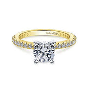 GABRIEL & CO "Classic" Engagement Ring