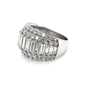 White Gold Diamond Fashion Ring