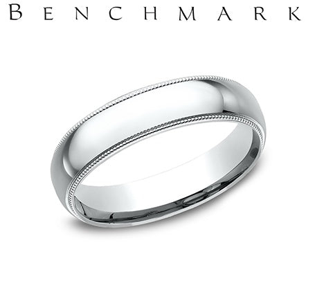 Benchmark Platinum Wedding Band