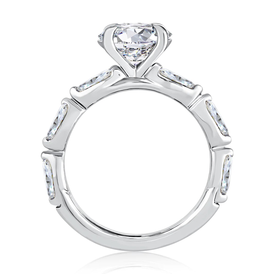 A. JAFFE Diamond Engagement Ring