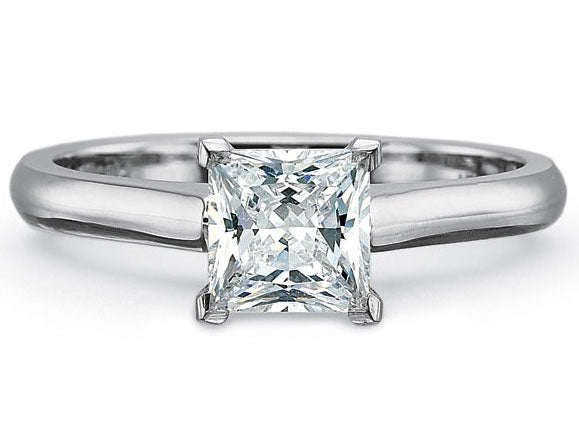 Precision Set Solitaire Engagement Ring