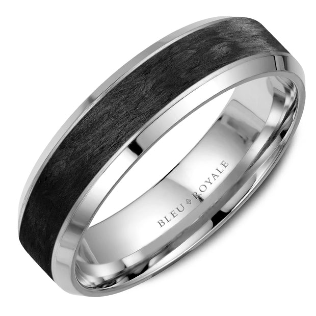 Bleu Royale "Distinct" Men's Wedding Band