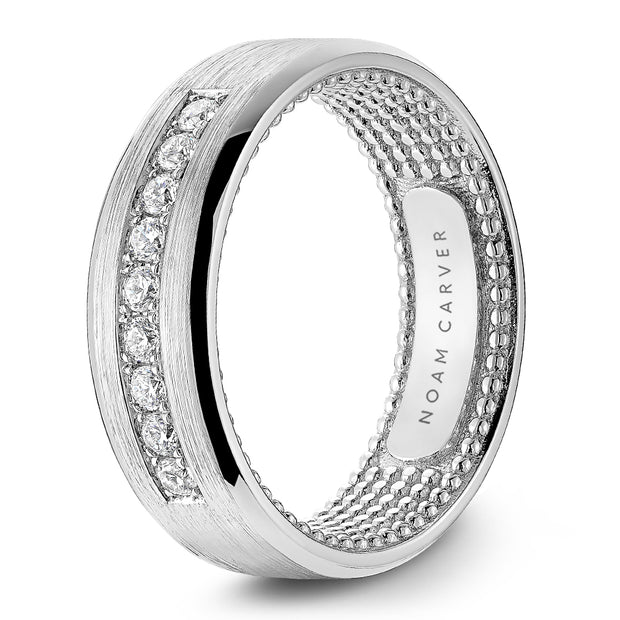 Noam Carver Men's "Bridal" Wedding Band